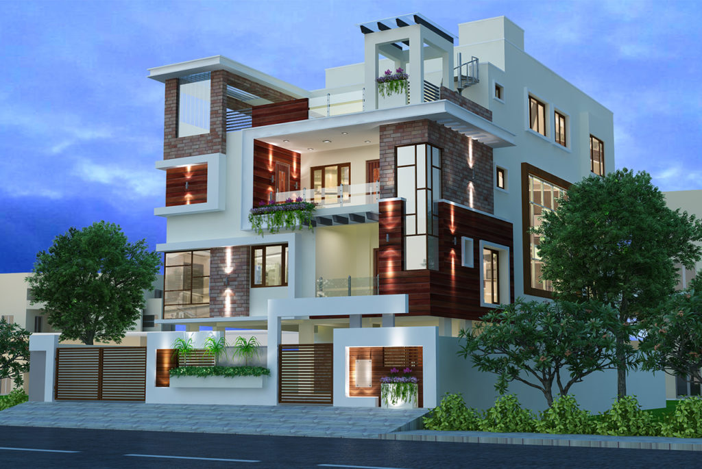 RESIDENTIAL VILLA GURUNANAK NAGAR VIJAYAWADA SREE CONSTRUCTIONS